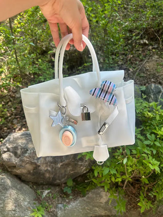 High Quality Jelly Tote Bag Blanc PVC Bag Crossbody Summer Medium