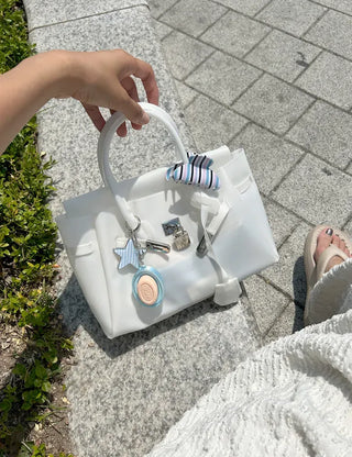 High Quality Jelly Tote Bag Blanc PVC Bag Crossbody Summer Medium