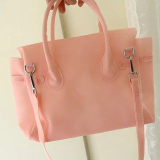 High Quality Jelly Tote Bag Blanc PVC Bag Crossbody Summer Medium