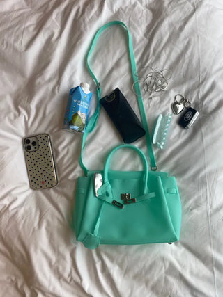 High Quality Jelly Tote Bag Blanc PVC Bag Crossbody Summer Medium