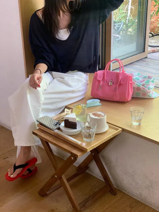 High Quality Jelly Tote Bag Blanc PVC Bag Crossbody Summer Medium