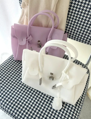 High Quality Jelly Tote Bag Blanc PVC Bag Crossbody Summer Medium