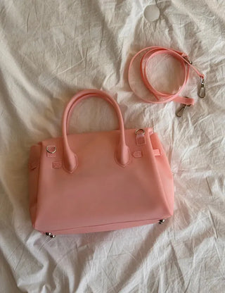 High Quality Jelly Tote Bag Blanc PVC Bag Crossbody Summer Medium