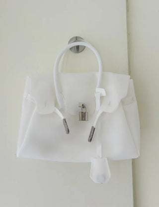 High Quality Jelly Tote Bag Blanc PVC Bag Crossbody Summer Medium
