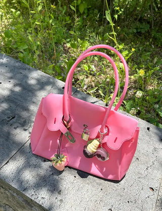 Ice cream clicker keyring keycap bag keyholder