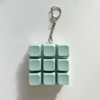Pocket Pastel Keycap Keyring Clicker Keyholder
