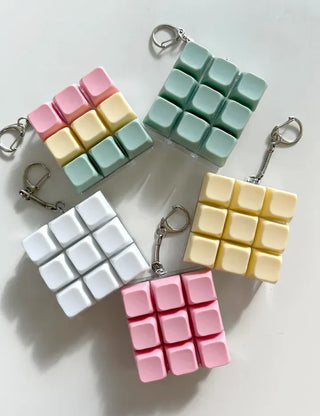 Pocket Pastel Keycap Keyring Clicker Keyholder
