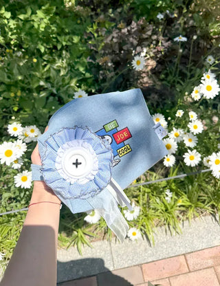 Authentic Snoopy Denim Tote Bag Pouch Mini Bag