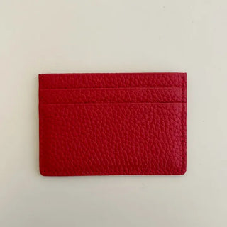 Cowhide card wallet case pocket couple wallet