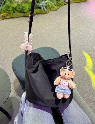 Festival Look Rabbit Bear Keyring Keyholder Doll Bag Charm