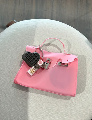 Cookie Heart Clicker Keyring Keycap Keyholder