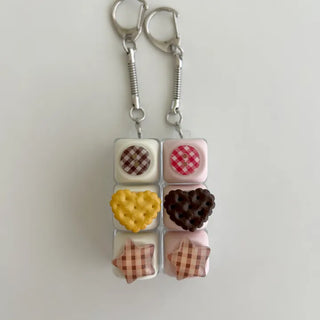 Cookie Heart Clicker Keyring Keycap Keyholder