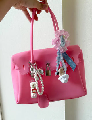 Button rosette brooch keyring jelly bag decorating