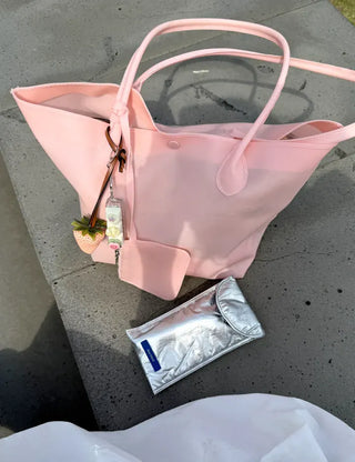 Card wallet set, jelly bag, peddler shoulder bag, PVC bag, waterproof