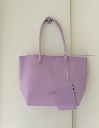Card wallet set, jelly bag, peddler shoulder bag, PVC bag, waterproof