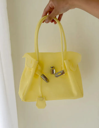 Chain jelly bag, tote bag, crossbody PVC bag, summer