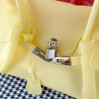 Chain jelly bag, tote bag, crossbody PVC bag, summer