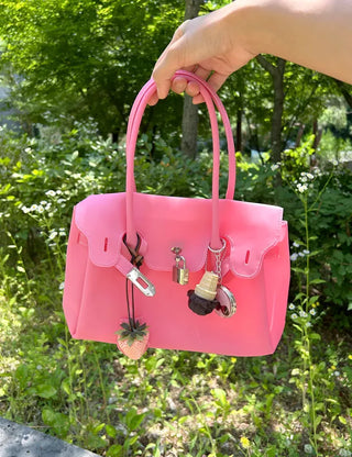 Chain jelly bag, tote bag, crossbody PVC bag, summer