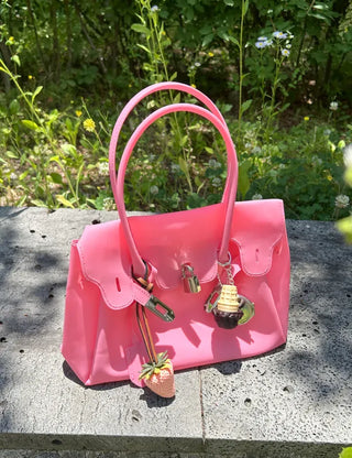 Chain jelly bag, tote bag, crossbody PVC bag, summer