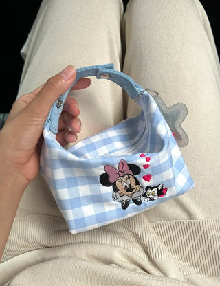 Check Disney Authentic Tote Bag Pouch