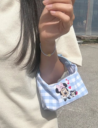 Check Disney Authentic Tote Bag Pouch
