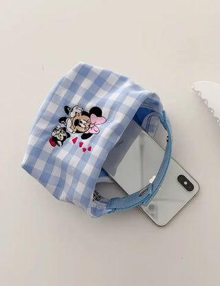 Check Disney Authentic Tote Bag Pouch