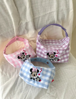 Check Disney Authentic Tote Bag Pouch