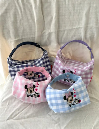 Check Disney Authentic Tote Bag Pouch
