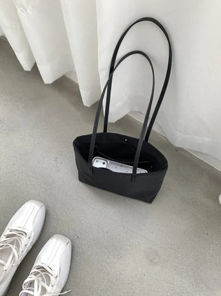Skinny Nylon Shoulder Bag Leather Strap Mini Bag Daily