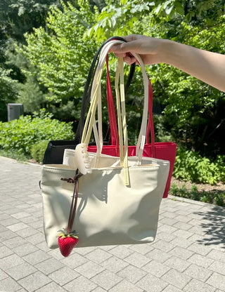 Skinny Nylon Shoulder Bag Leather Strap Mini Bag Daily