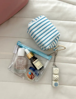 Dot button keycap keyring bag bag charm key holder