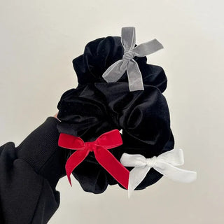 Velvet Ribbon Bold Scrunchie