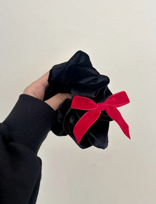 Velvet Ribbon Bold Scrunchie