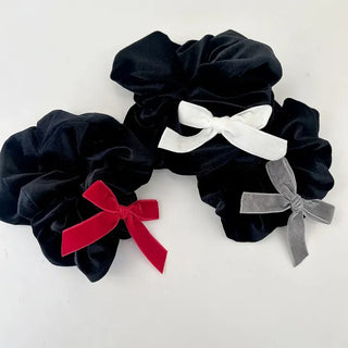 Velvet Ribbon Bold Scrunchie