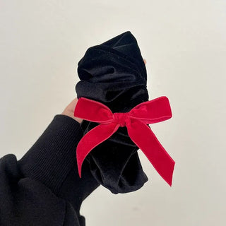 Velvet Ribbon Bold Scrunchie