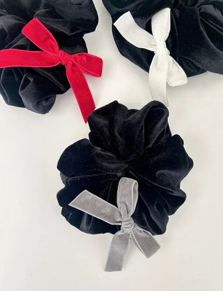 Velvet Ribbon Bold Scrunchie