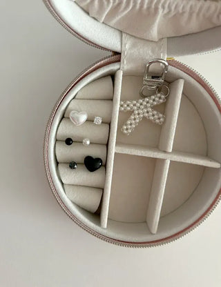 925 Silver Pearl Silver Post Mini Earring Set of 3