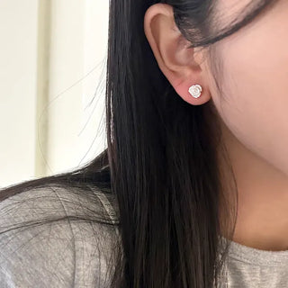 925 Silver Pearl Silver Post Mini Earring Set of 3