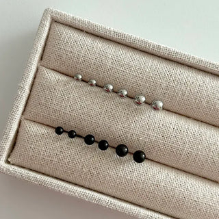 Set of 3 Surgical Steel Ball Mini Simple Earrings