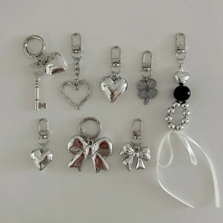 1+1 Fruit Cherry Vegetable Miniature Keyring Phone Strap
