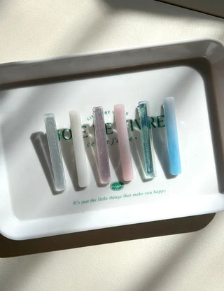 1+1 Pearl Holographic Stick Clip Side Hair Pin