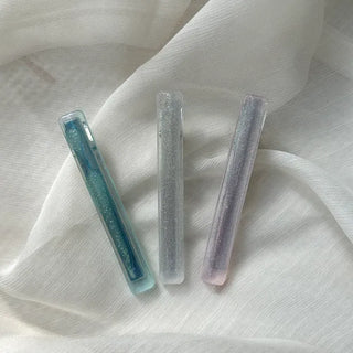 1+1 Pearl Holographic Stick Clip Side Hair Pin