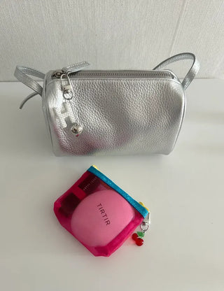 Colorful Mesh Mini Cosmetic Pouch Coin Purse
