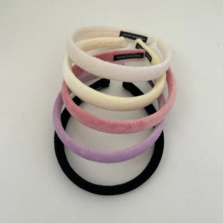 Slim Pastel Corduroy Headband