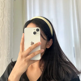 Slim Pastel Corduroy Headband