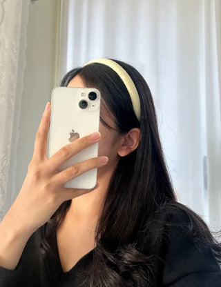 Slim Pastel Corduroy Headband