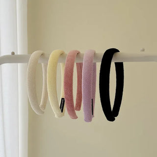 Slim Pastel Corduroy Headband