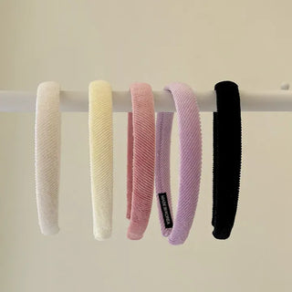 Slim Pastel Corduroy Headband