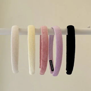Slim Pastel Corduroy Headband