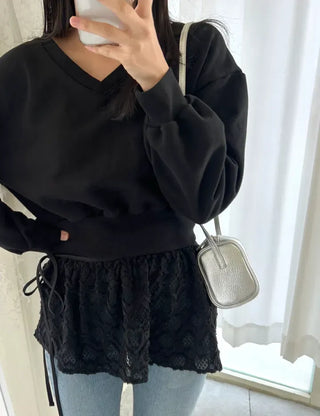 Two-way cowhide round mini silver crossbody bag
